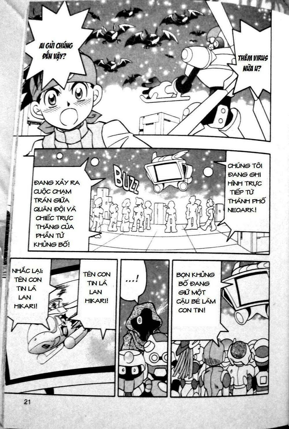 Rockman - Chiến binh thế giới ảo Chương 50 - Truyentranhaz.net
