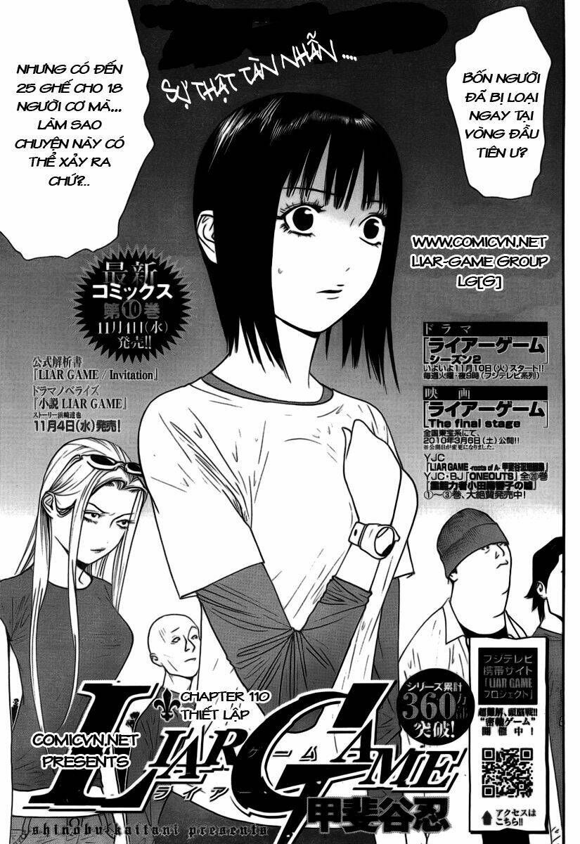 Liar Game Chương 110 - Truyentranhaz.net
