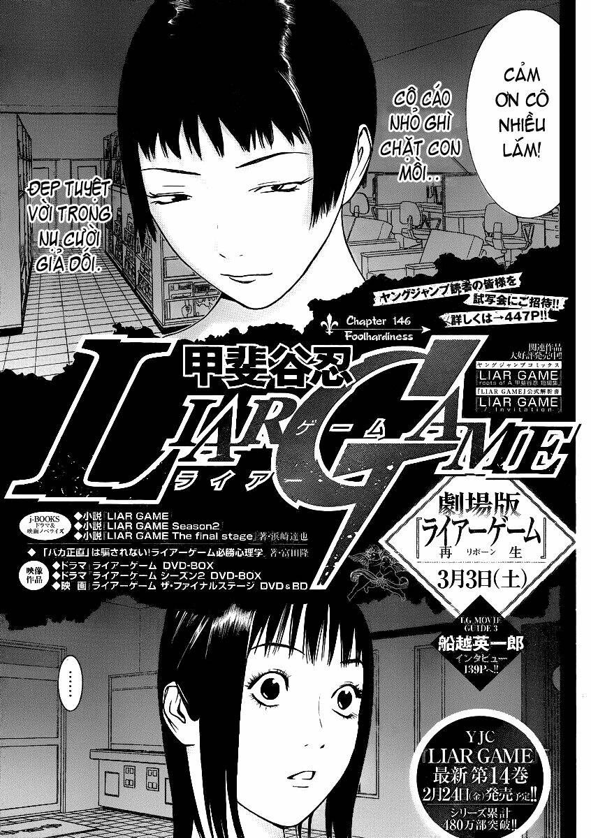 Liar Game Chương 146 - Truyentranhaz.net