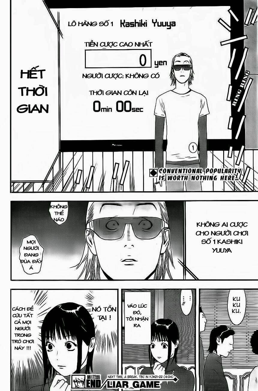 Liar Game Chương 172 - Truyentranhaz.net