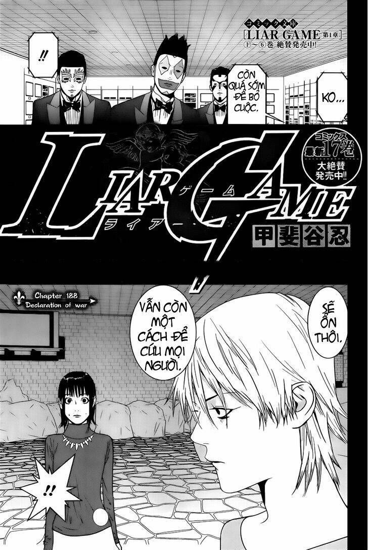Liar Game Chương 188 - Truyentranhaz.net