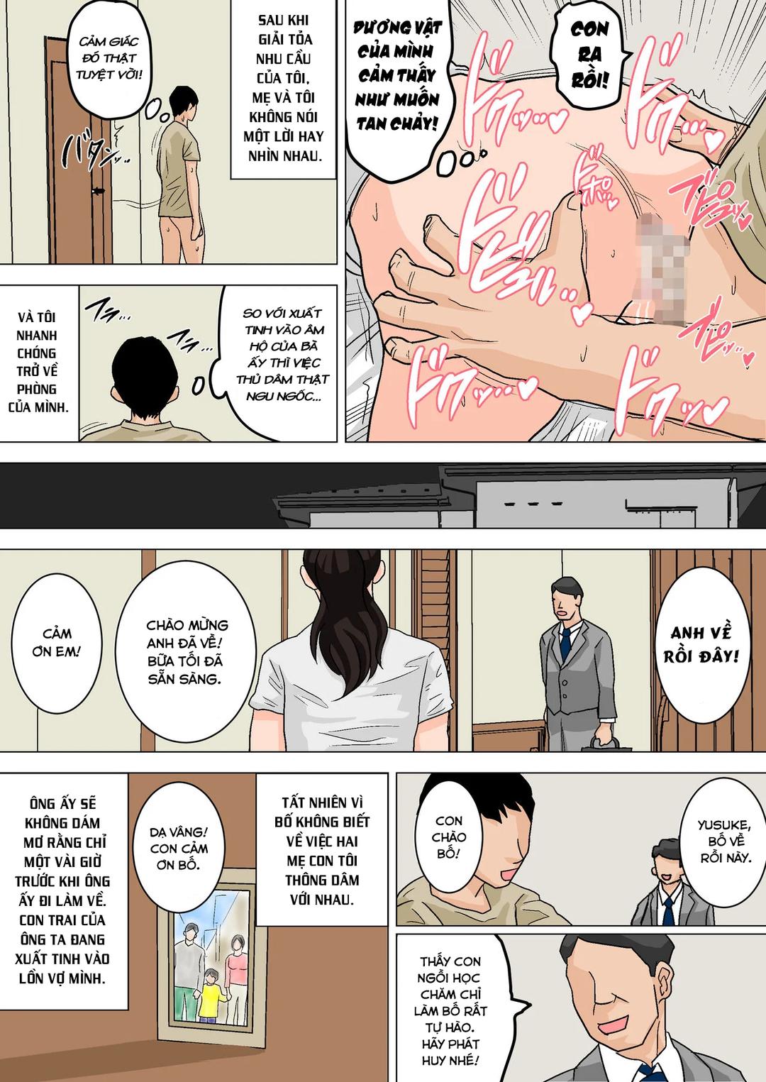 Giải Tỏa Ham Muốn Với Mẹ Mỗi Ngày Chương 1 - trang 19