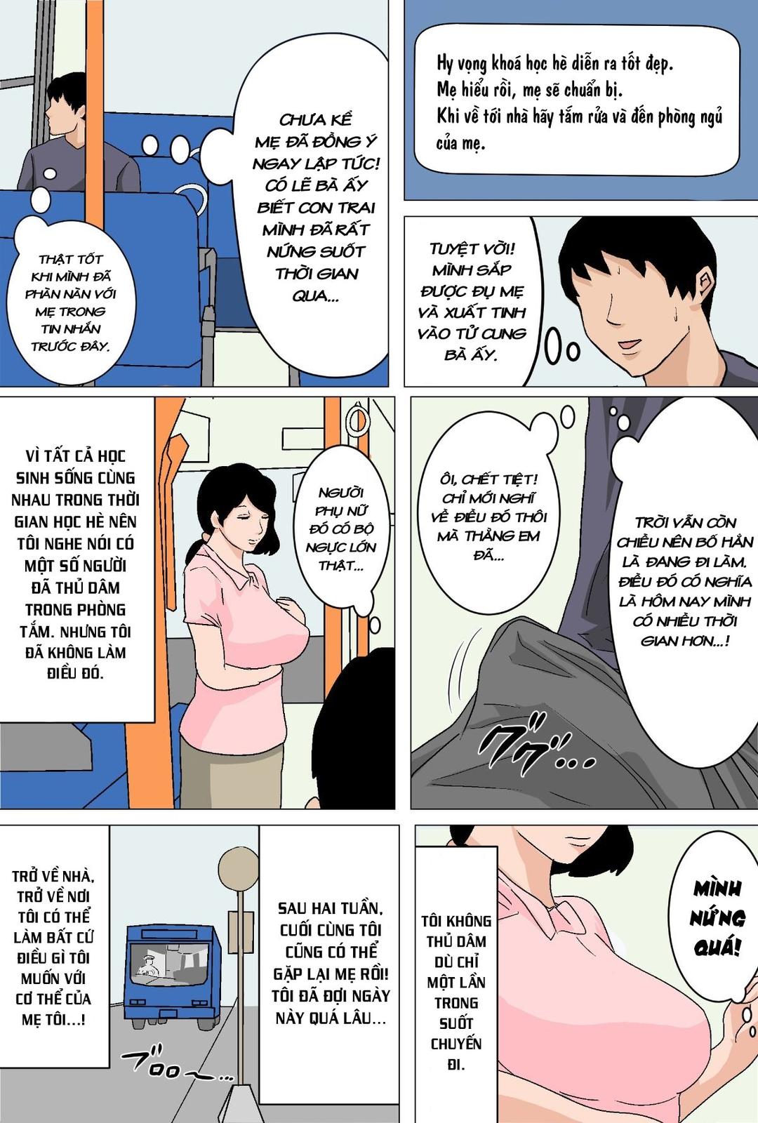 Giải Tỏa Ham Muốn Với Mẹ Mỗi Ngày Chương 2 - trang 148