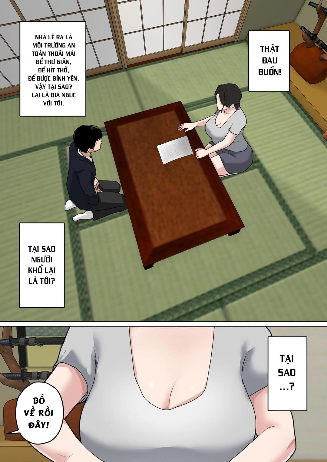 Giải Tỏa Ham Muốn Với Mẹ Mỗi Ngày Chương 3 - trang 238