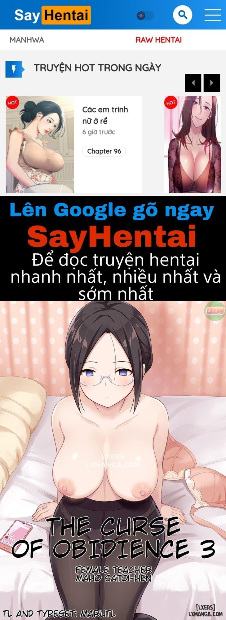 Fukujuu No Noroi 3 ~Josei Kyoushi Satoi Maho Hen Chương 0 - trang 1