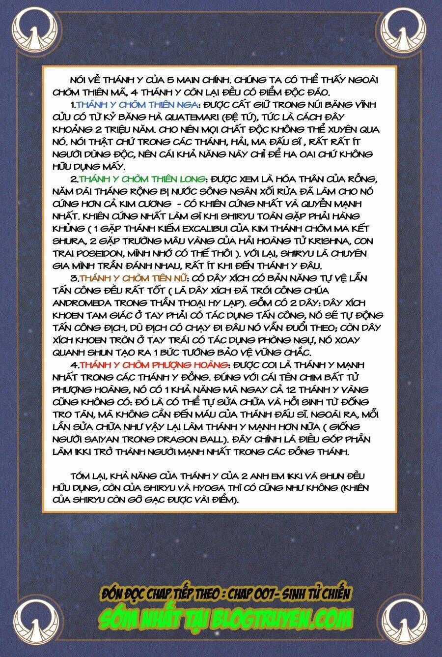 Áo Giáp Vàng Chương 6 - Truyentranhaz.net
