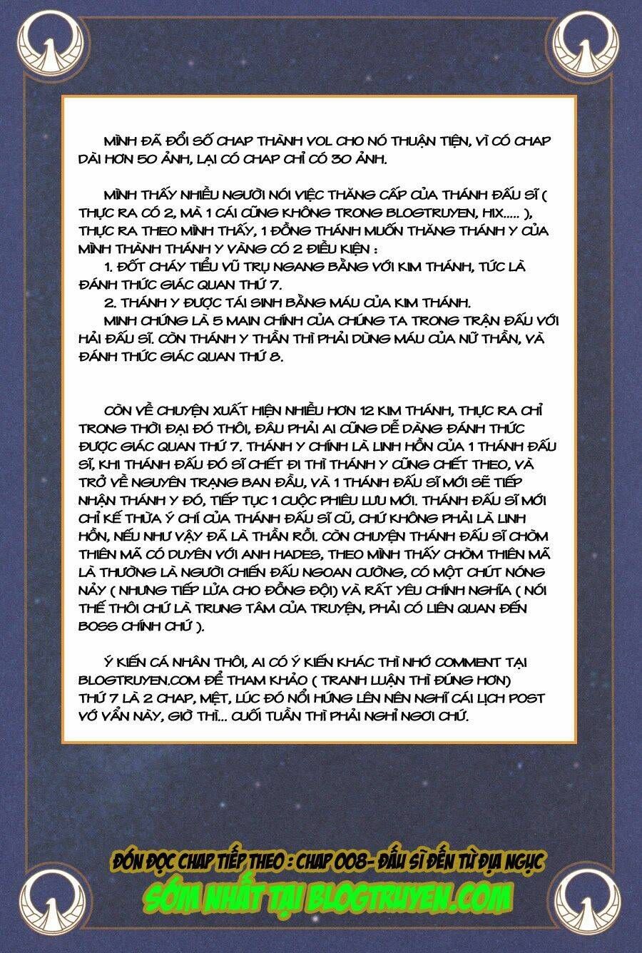 Áo Giáp Vàng Chương 8 - Truyentranhaz.net