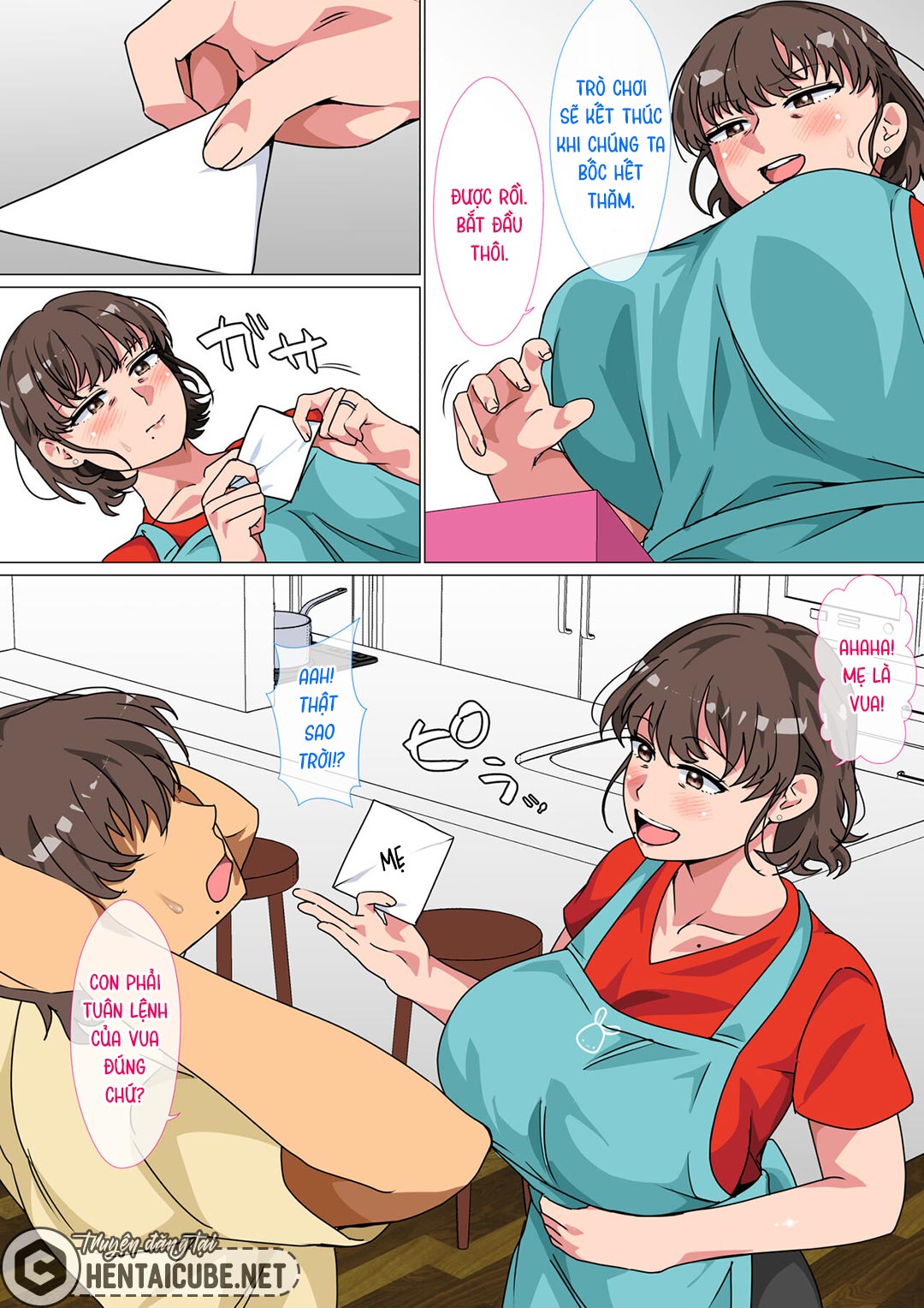Tôi Ra Lệnh Cho Mẹ Làm Tình Với Mình Trong Trò Chơi Làm Vua Chương 0 - trang 73