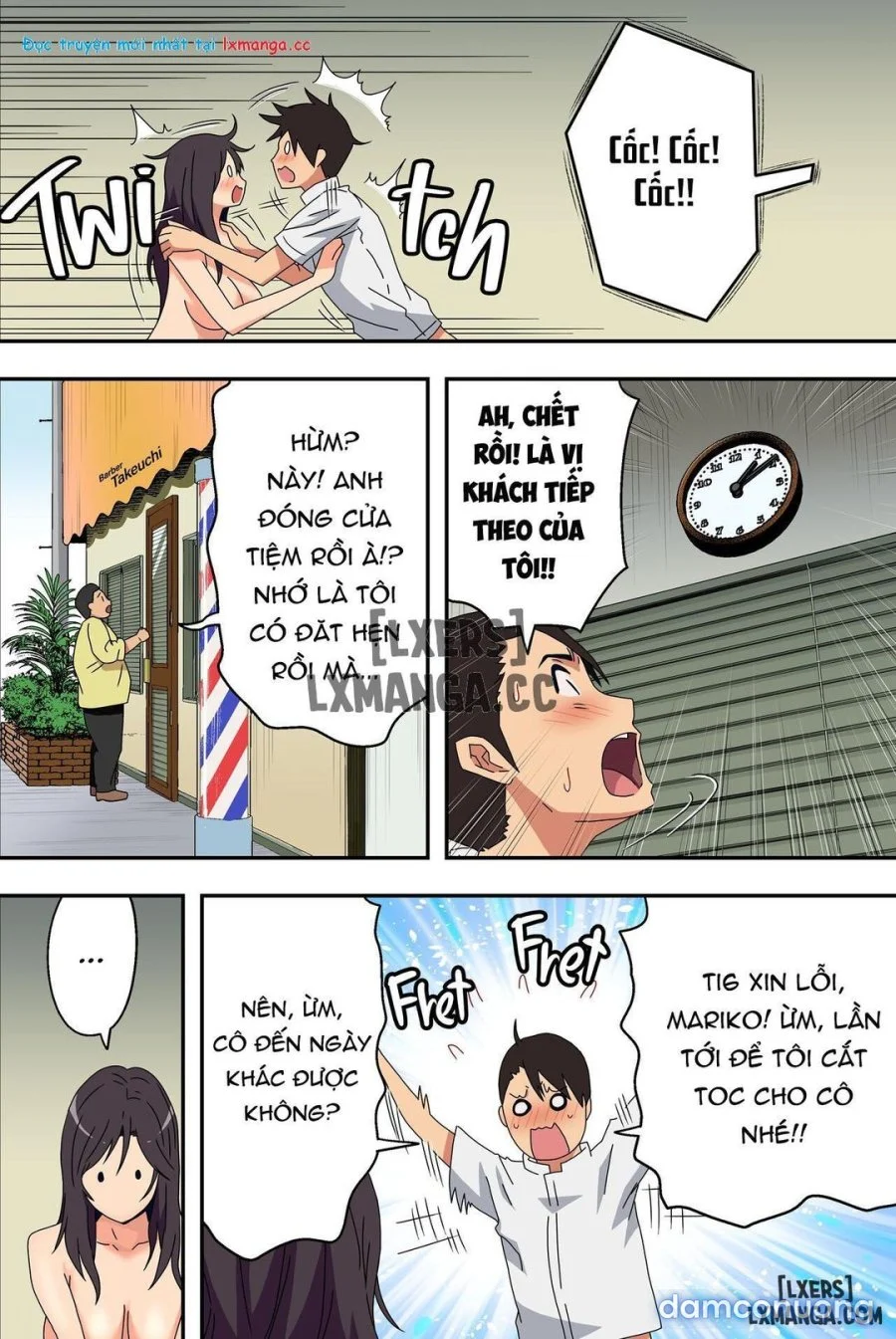 Nơi Tiệm Cắt Tóc Sung Sướng Chương 0 - trang 62