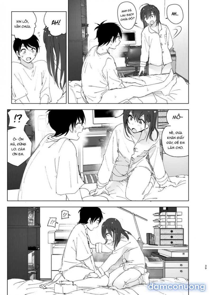 Câu Chuyện Về Em Gái Yêu Anh Trai Chương 1 - trang 38