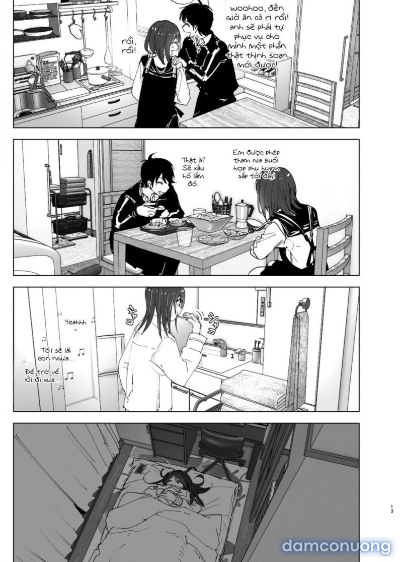 Câu Chuyện Về Em Gái Yêu Anh Trai Chương 1 - trang 12