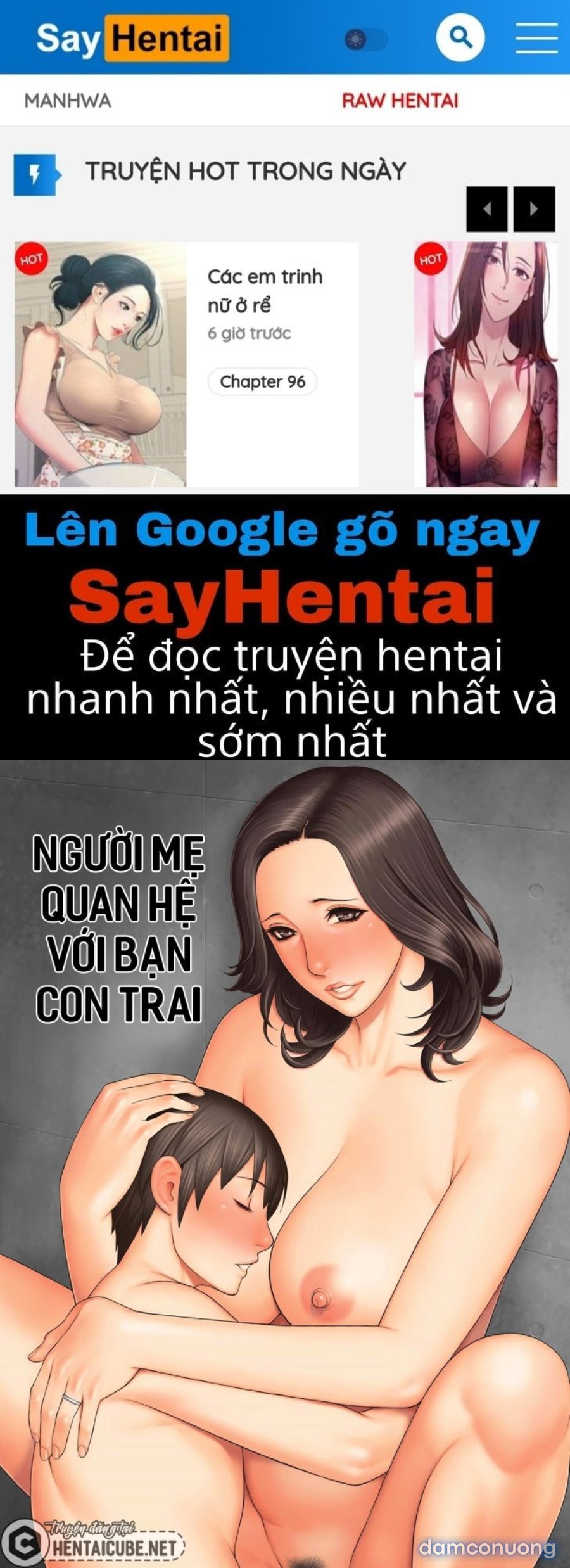 Người Mẹ Quan Hệ Với Bạn Con Trai Chương 0 - trang 1