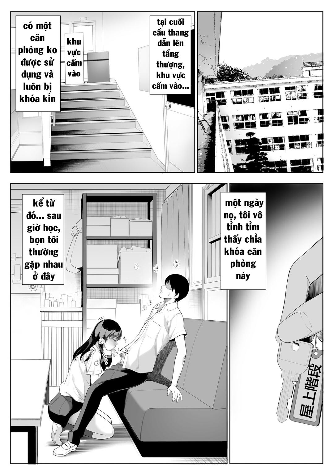 Tsuyoki Na Kanojo Wa Nonoshirinagara Ntr Chương 1 - trang 3