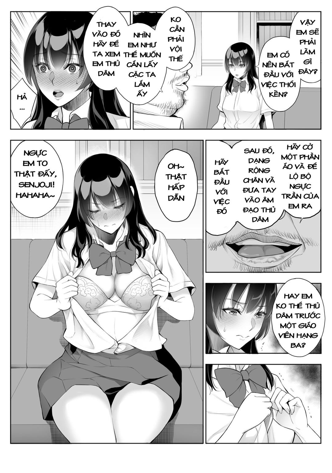 Tsuyoki Na Kanojo Wa Nonoshirinagara Ntr Chương 1 - trang 17
