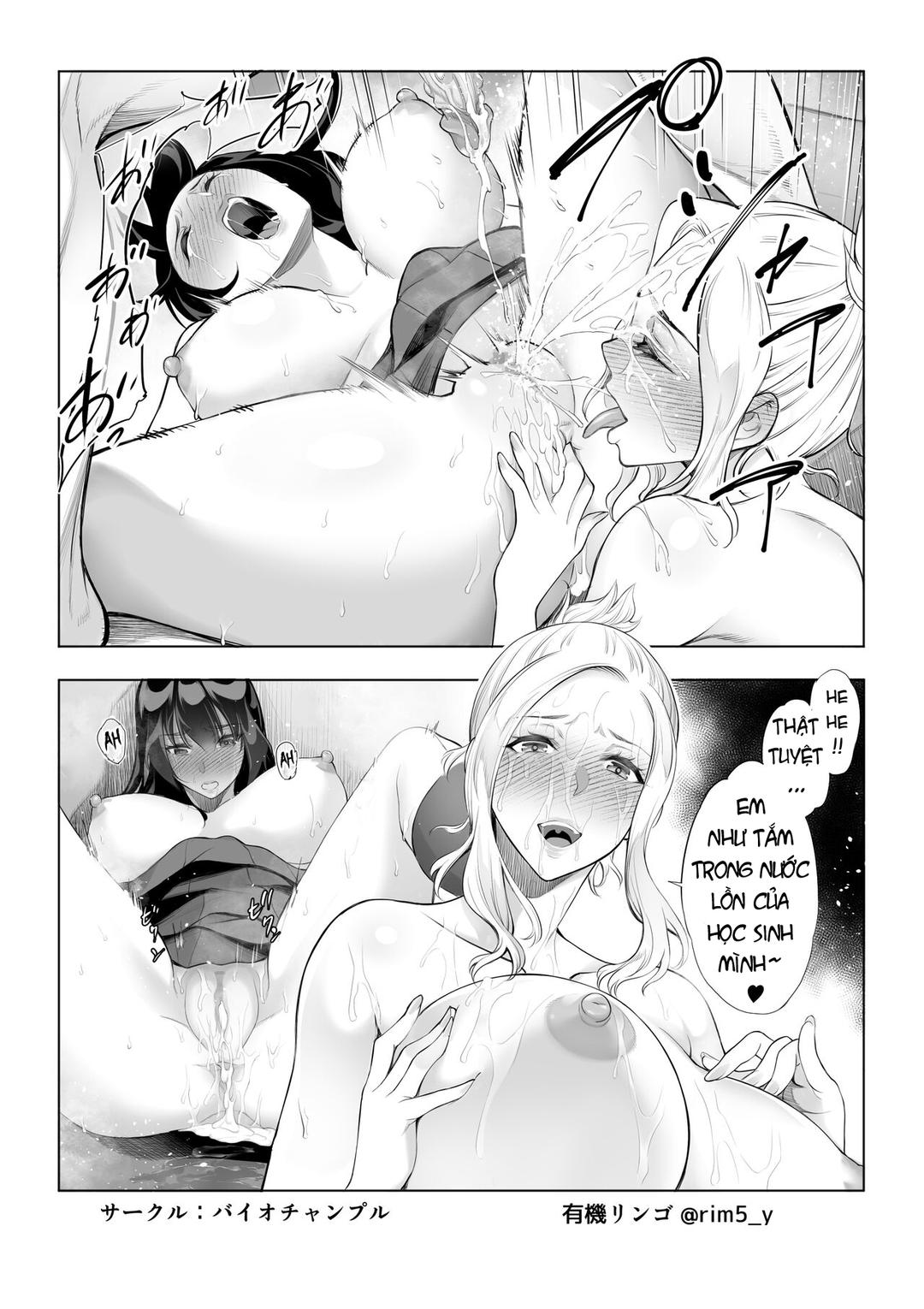 Tsuyoki Na Kanojo Wa Nonoshirinagara Ntr Chương 2 - trang 35