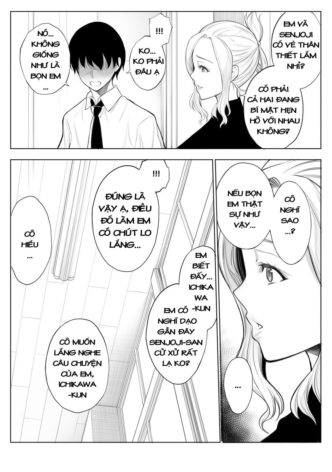 Tsuyoki Na Kanojo Wa Nonoshirinagara Ntr Chương 3 - trang 20