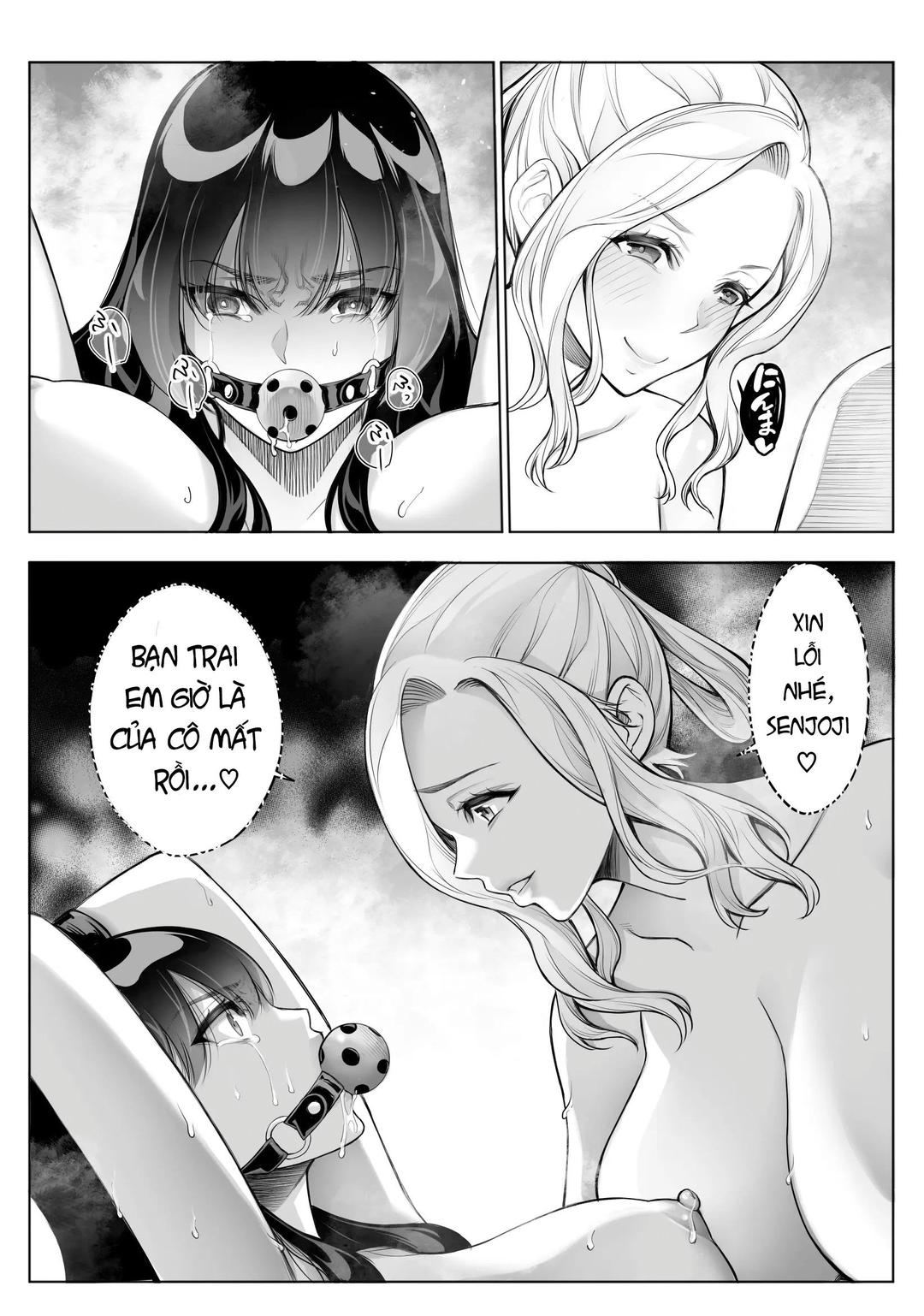 Tsuyoki Na Kanojo Wa Nonoshirinagara Ntr Chương 5 - trang 24