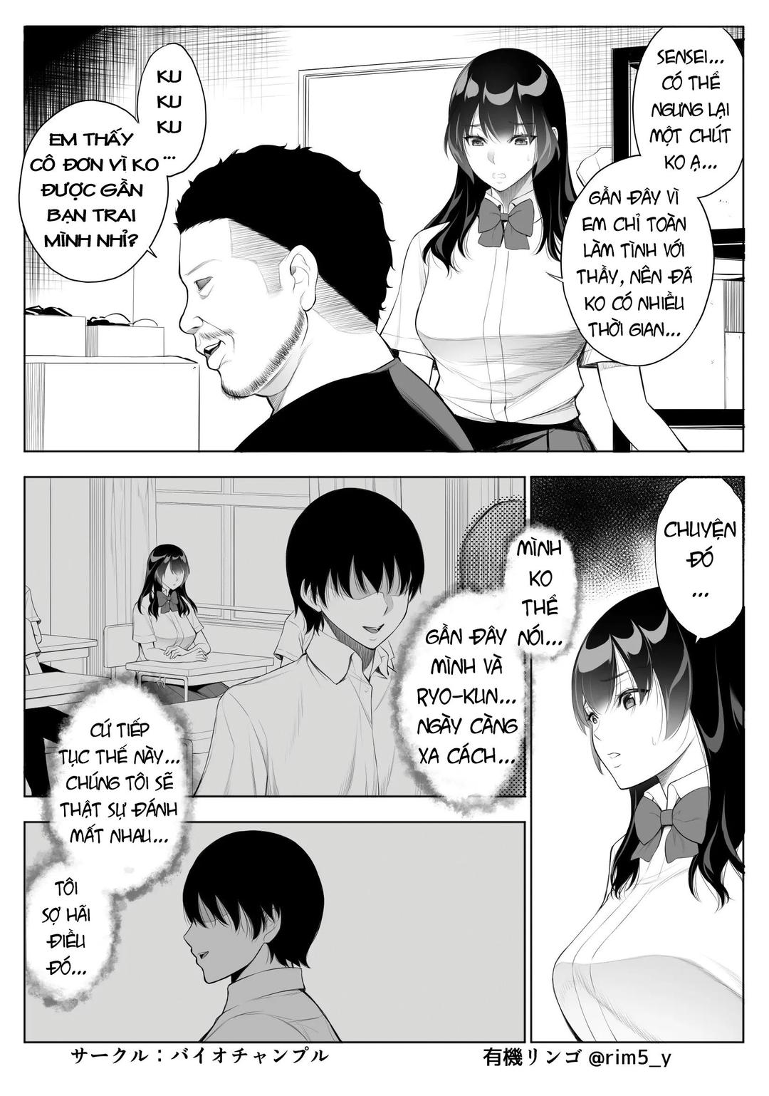 Tsuyoki Na Kanojo Wa Nonoshirinagara Ntr Chương 5 - trang 84