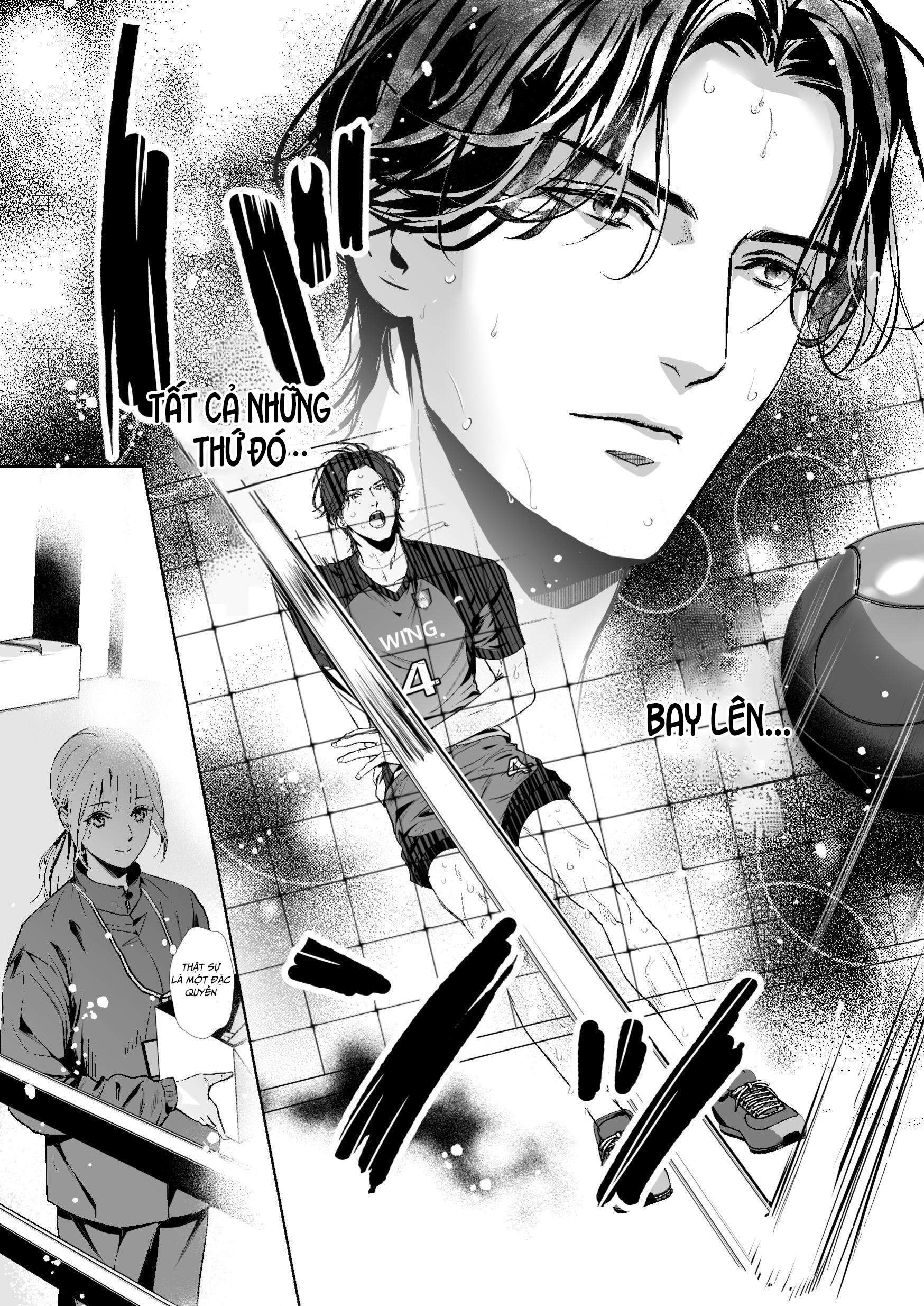 [18+] Trái Tim Loạn Nhịp Trước Chàng Cầu Thủ Bóng Chương 1 - trang 34