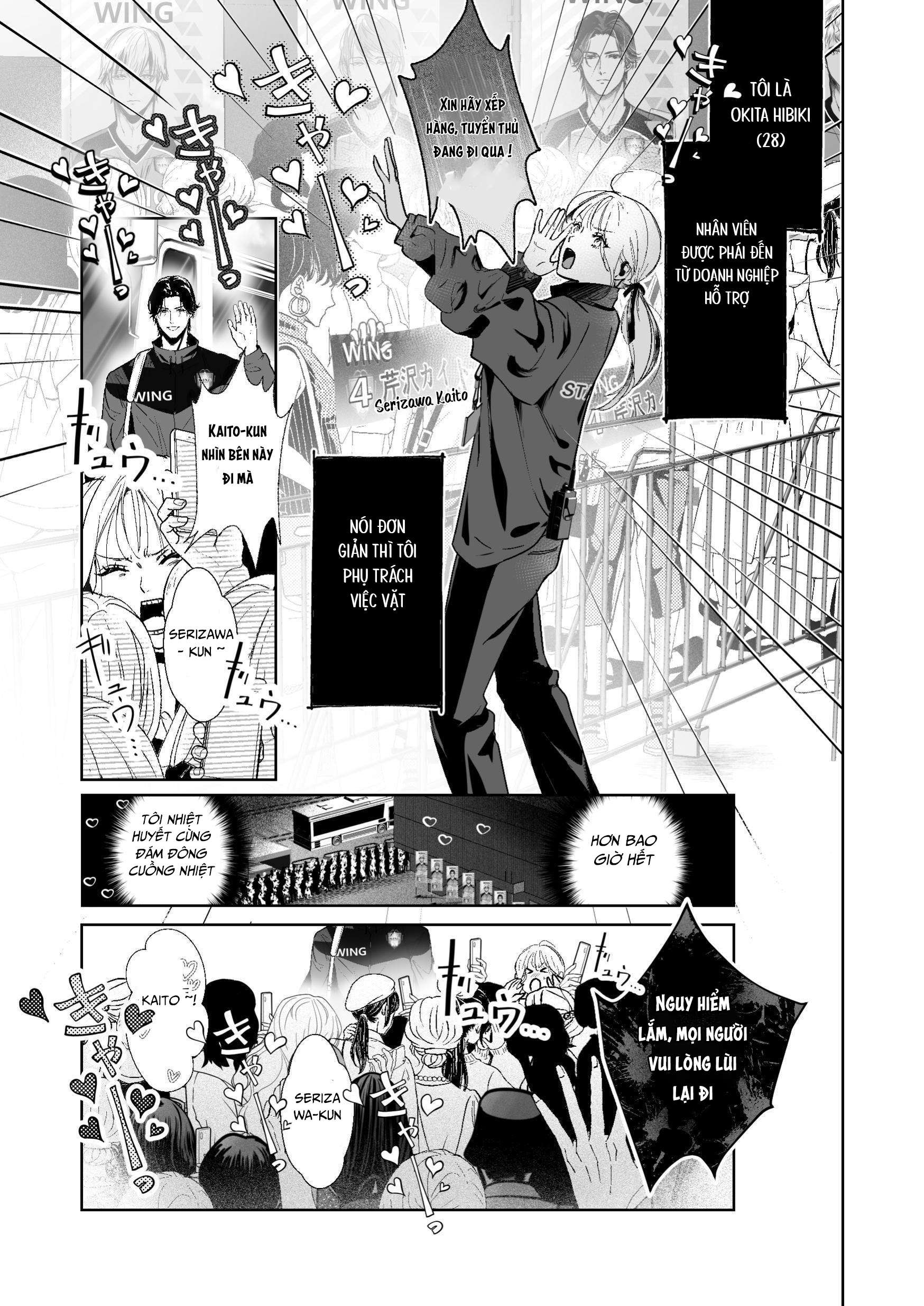 [18+] Trái Tim Loạn Nhịp Trước Chàng Cầu Thủ Bóng Chương 1 - trang 8