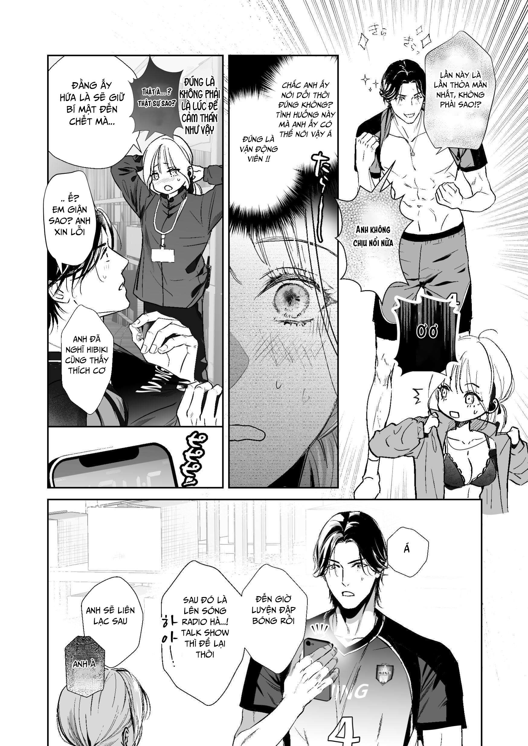 [18+] Trái Tim Loạn Nhịp Trước Chàng Cầu Thủ Bóng Chương 1 - trang 27