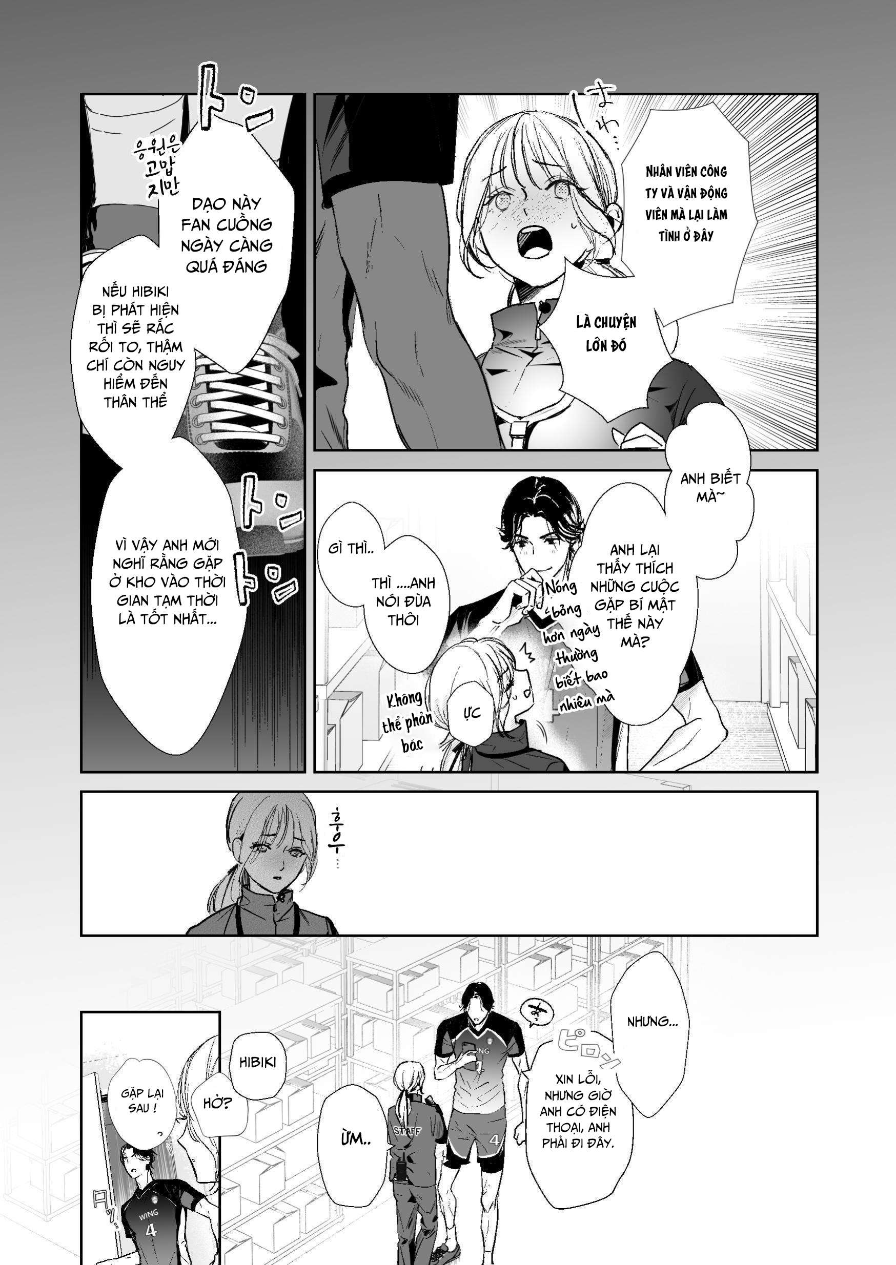 [18+] Trái Tim Loạn Nhịp Trước Chàng Cầu Thủ Bóng Chương 1 - trang 28