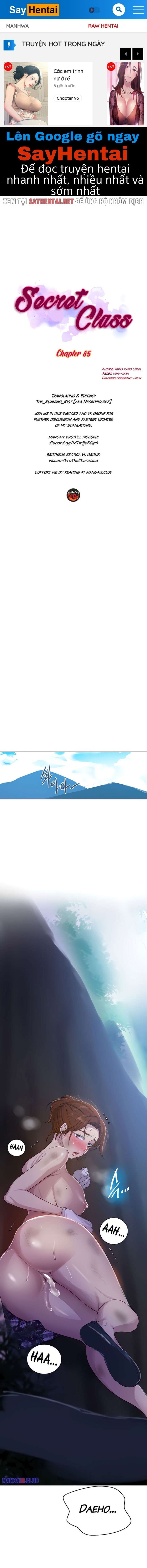Lớp Học Bí Mật – Secret Class Chương 85 - trang 35