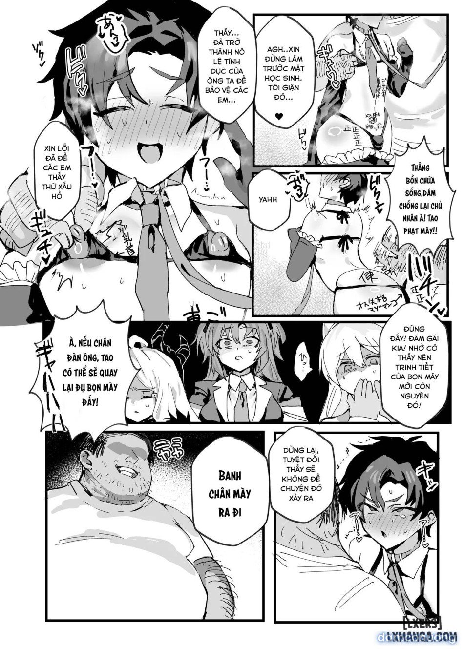 Fanfic Về Thầy Giáo Anime Sa Ngã Chương 1 - trang 20