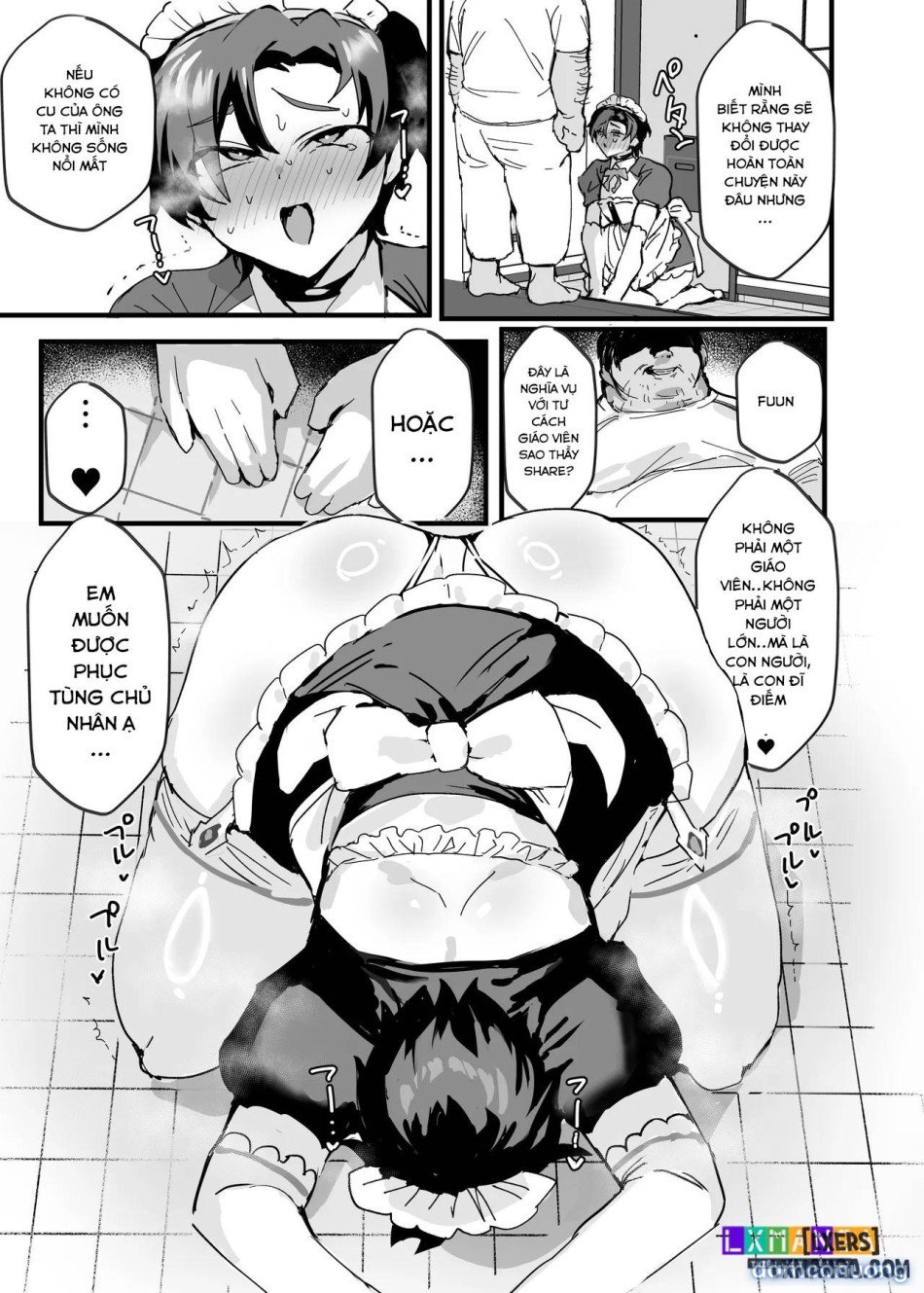 Fanfic Về Thầy Giáo Anime Sa Ngã Chương 1 - trang 33