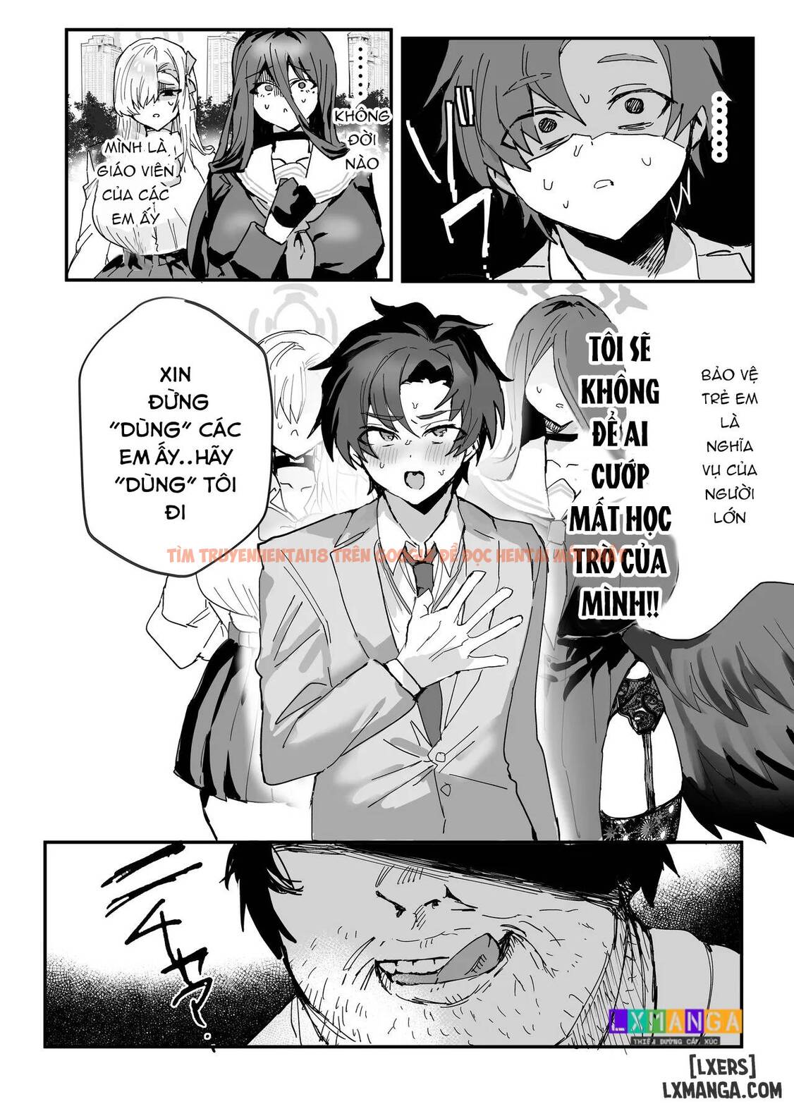 Fanfic Về Thầy Giáo Anime Sa Ngã Chương 1 - trang 118