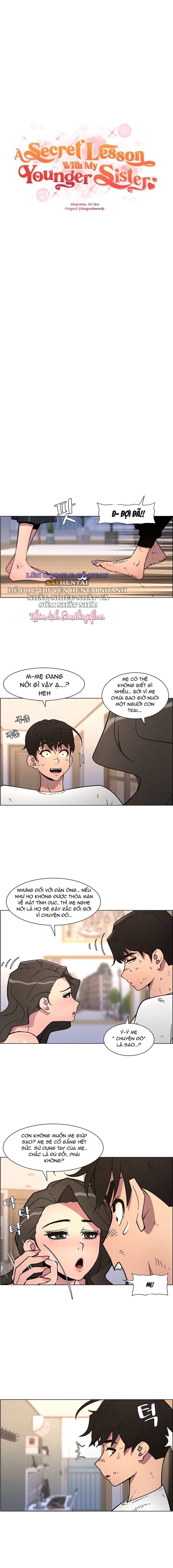Buổi Học Làm Tình Với Em Gái Chương 58 - trang 2